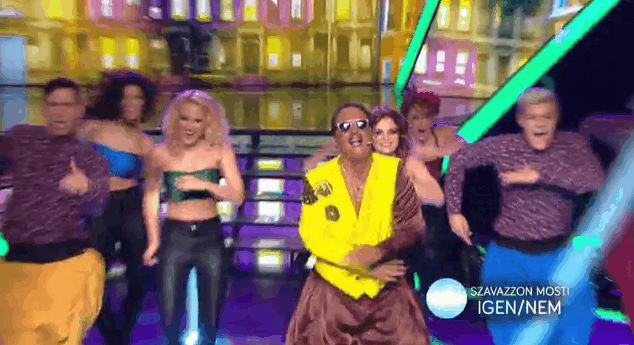 Pusztító volt MC Hammerként Homonnay Zsolt