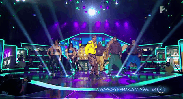 Pusztító volt MC Hammerként Homonnay Zsolt