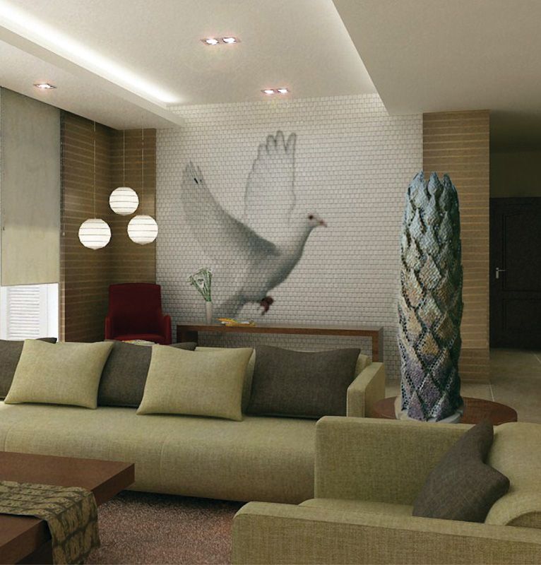 Rombuszlámpa egy modern lakás központi eleme lehet. Rombuszlámpa egy modern lakás központi eleme lehet.