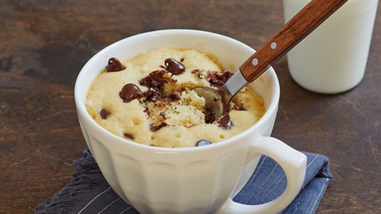 Bögrés süti egy főre - otthonülős estékre