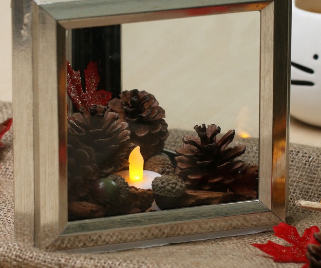 DIY: Csodás őszi dekoráció képkeretekből