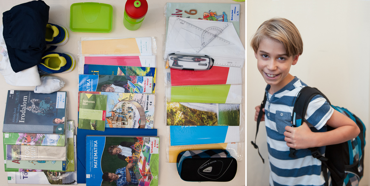 Mennyit cipel egy kisiskolás? - belenéztünk az iskolatáskákba