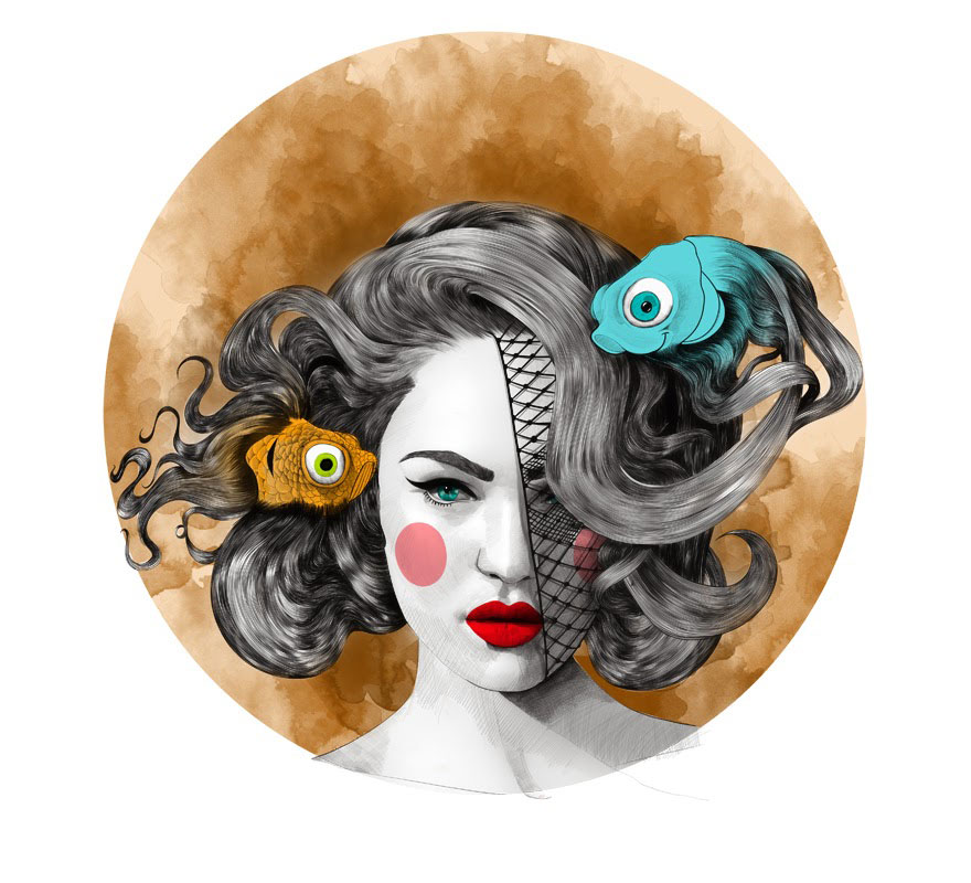 Hírességek inspirálták ezeket a gyönyörű horoszkóp-illusztrációkat Hírességek inspirálták ezeket a gyönyörű horoszkóp-illusztrációkat