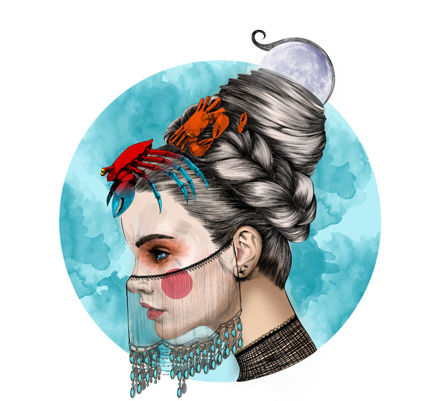 Hírességek inspirálták ezeket a gyönyörű horoszkóp-illusztrációkat Hírességek inspirálták ezeket a gyönyörű horoszkóp-illusztrációkat