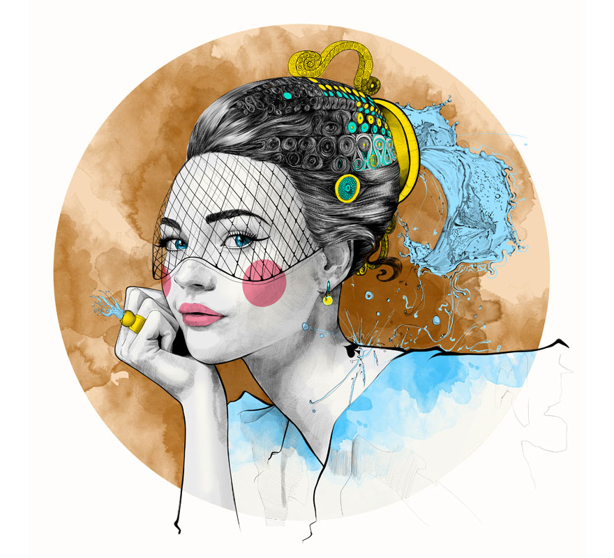 Hírességek inspirálták ezeket a gyönyörű horoszkóp-illusztrációkat Hírességek inspirálták ezeket a gyönyörű horoszkóp-illusztrációkat