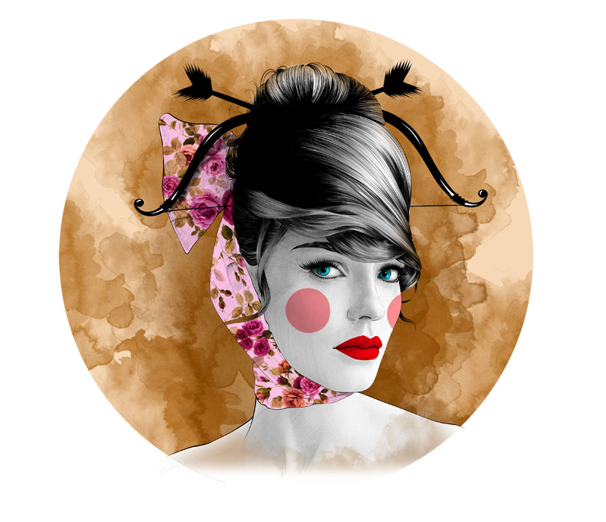 Hírességek inspirálták ezeket a gyönyörű horoszkóp-illusztrációkat Hírességek inspirálták ezeket a gyönyörű horoszkóp-illusztrációkat