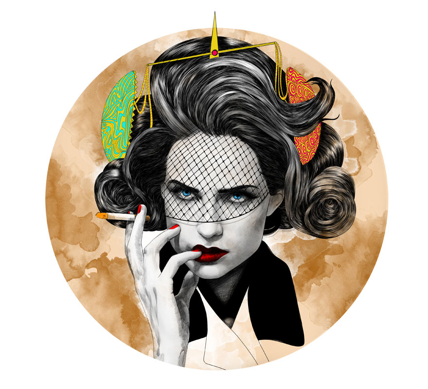 Hírességek inspirálták ezeket a gyönyörű horoszkóp-illusztrációkat Hírességek inspirálták ezeket a gyönyörű horoszkóp-illusztrációkat