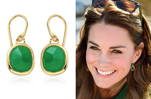 Katalin hercegné felvette a rajongója által készített fülbevalót - fotó