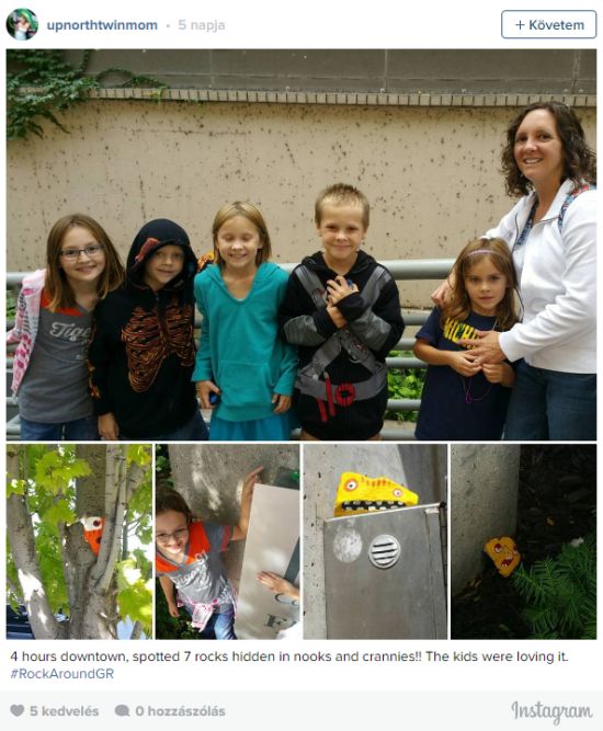 Az apa és hat gyermeke egy éven át 1000 követ festett be egy játék kedvéért Az apa és hat gyermeke egy éven át 1000 követ festett be egy játék kedvéért