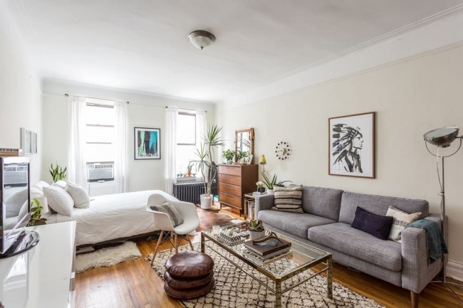 12 mód, ahogy tágasabbá és kényelmesebbé teheted a garzonlakásod