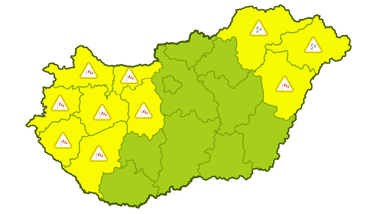 Figyelmeztetés a holnapi erős szél miatt Figyelmeztetés a holnapi erős szél miatt