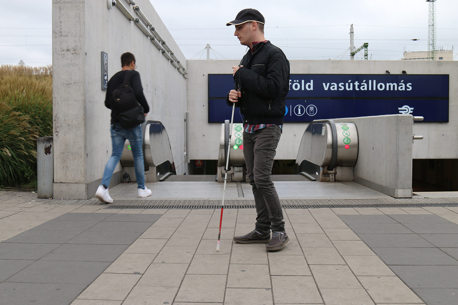 A vak ember számára Budapest egy elkeserítő akadálypálya