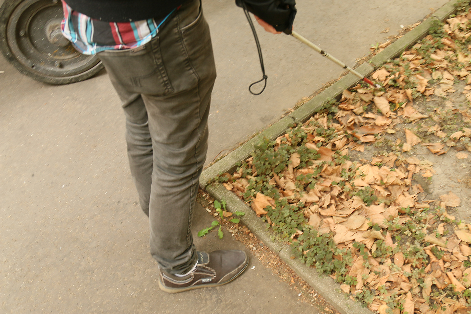 A vak ember számára Budapest egy elkeserítő akadálypálya