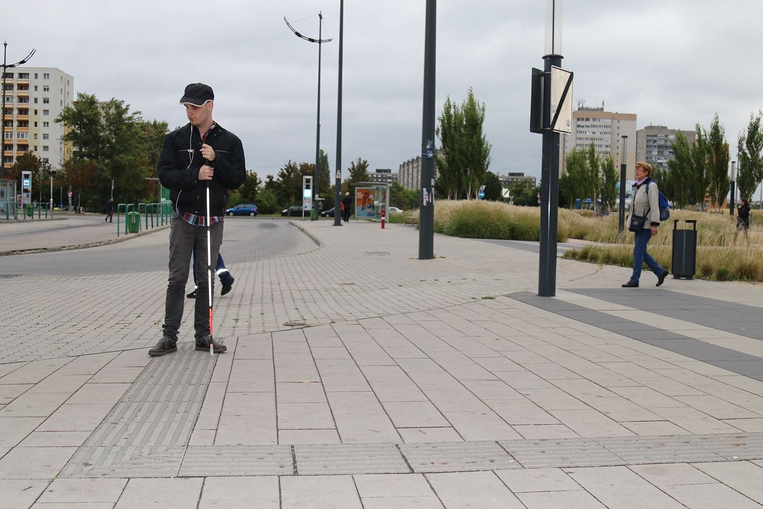 A vak ember számára Budapest egy elkeserítő akadálypálya