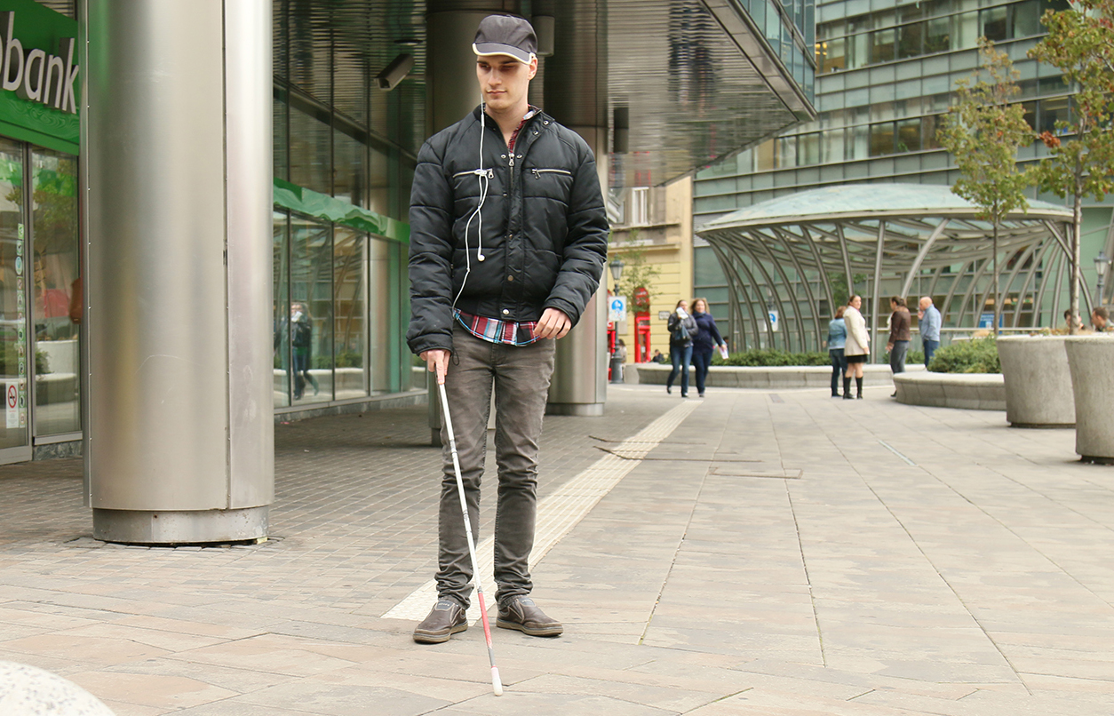 A vak ember számára Budapest egy elkeserítő akadálypálya