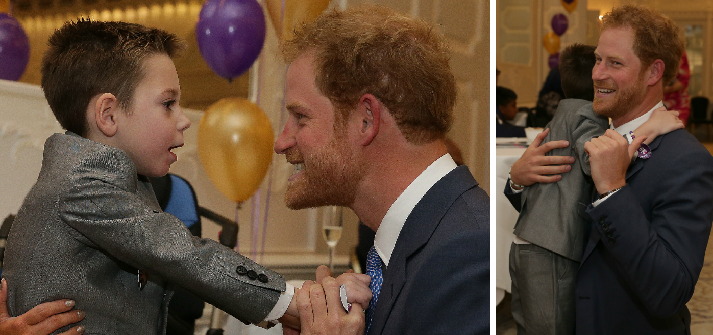 Megindító, amit Harry herceg tett a gálán Megindító, amit Harry herceg tett a gálán