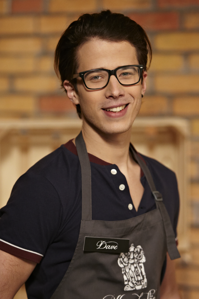 Jóképű pasi a Konyhafőnök új versenyzője, Dave
