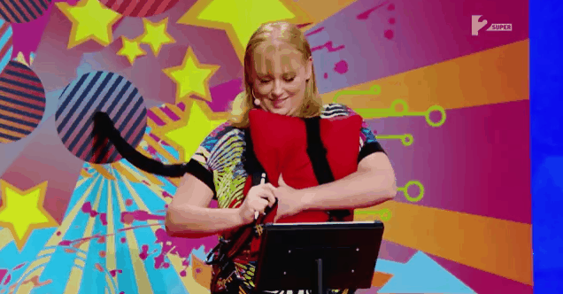 A lefogyott Cseke Katinka mellét kipárnázták