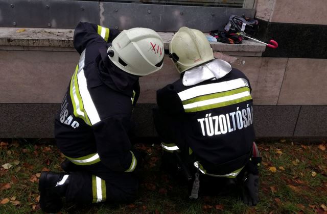 Munkában a tűzoltók