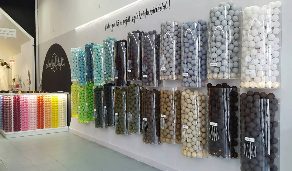 Forrás: Cotton Ball Lights Budapest/Facebook