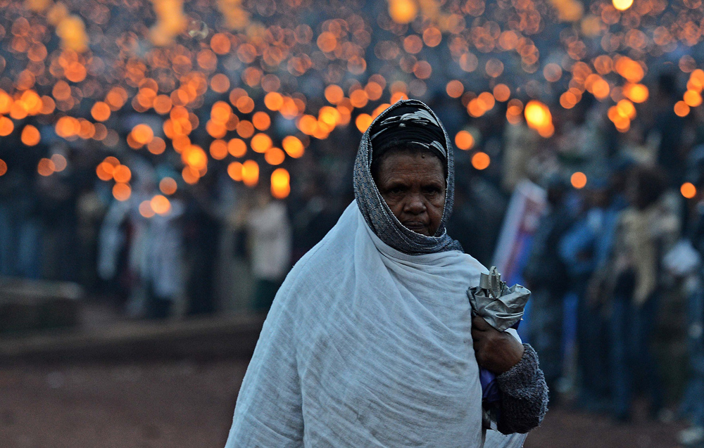 Meles Zenawi etióp miniszterelnök temetése Addisz-Abebában (Fotó: Getty Images)