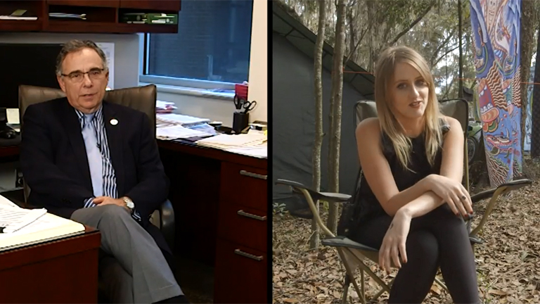 Dr. Donald Trump és Hillary Clinton - sokszor kell magyarázkodni a nevük miatt (Forrás: CNN)