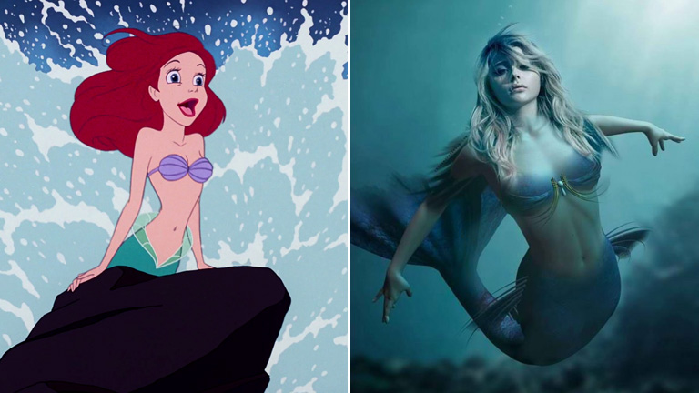 Ilyen is lehetett volna A kis hableány Chloe Moretz-cel