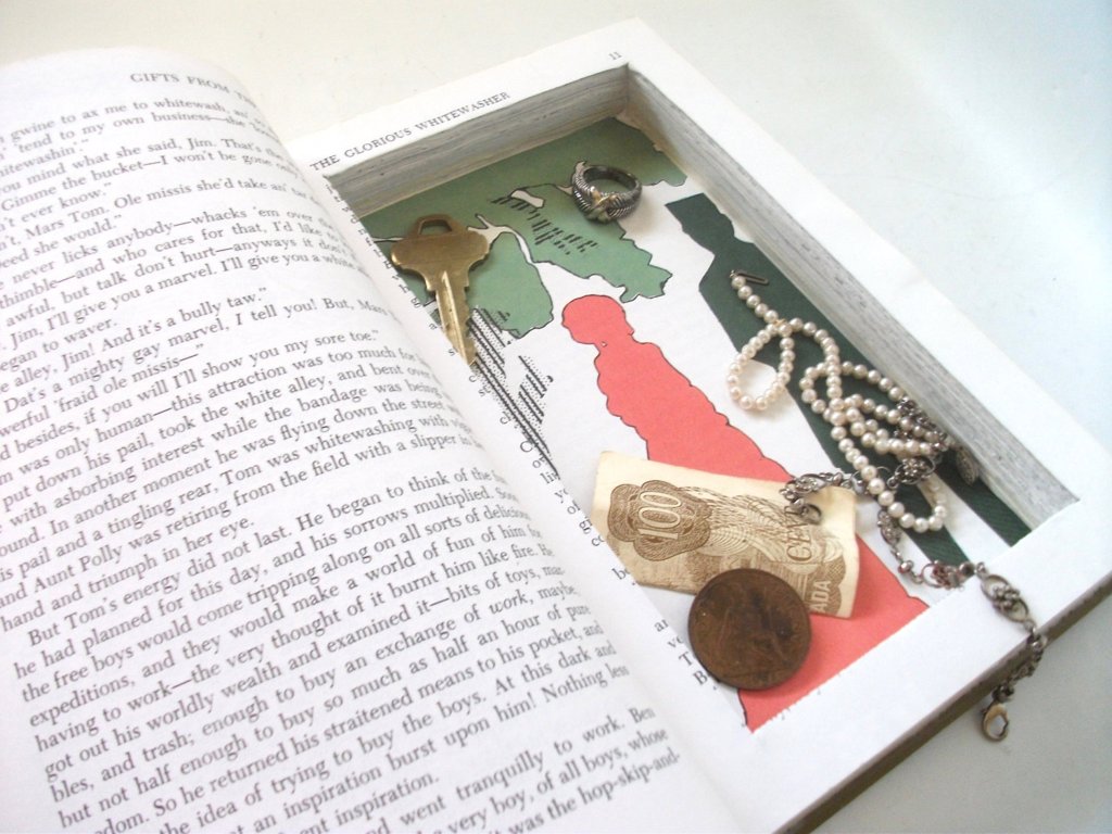 12 szuper dekorációs ötlet régi könyvekből