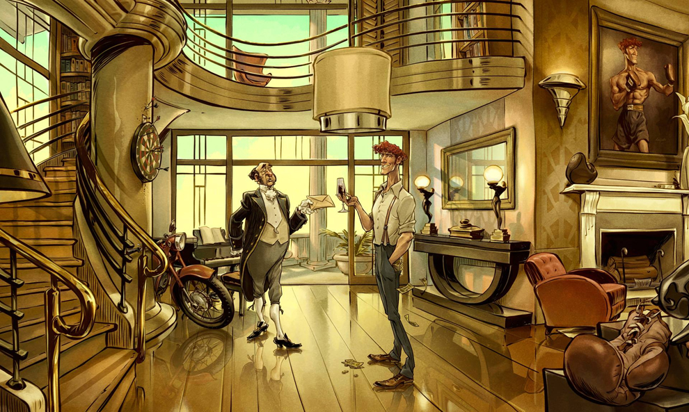 Mr. Theo lakosztálya (Kép: Piszkos Fred közbelép/Facebook)