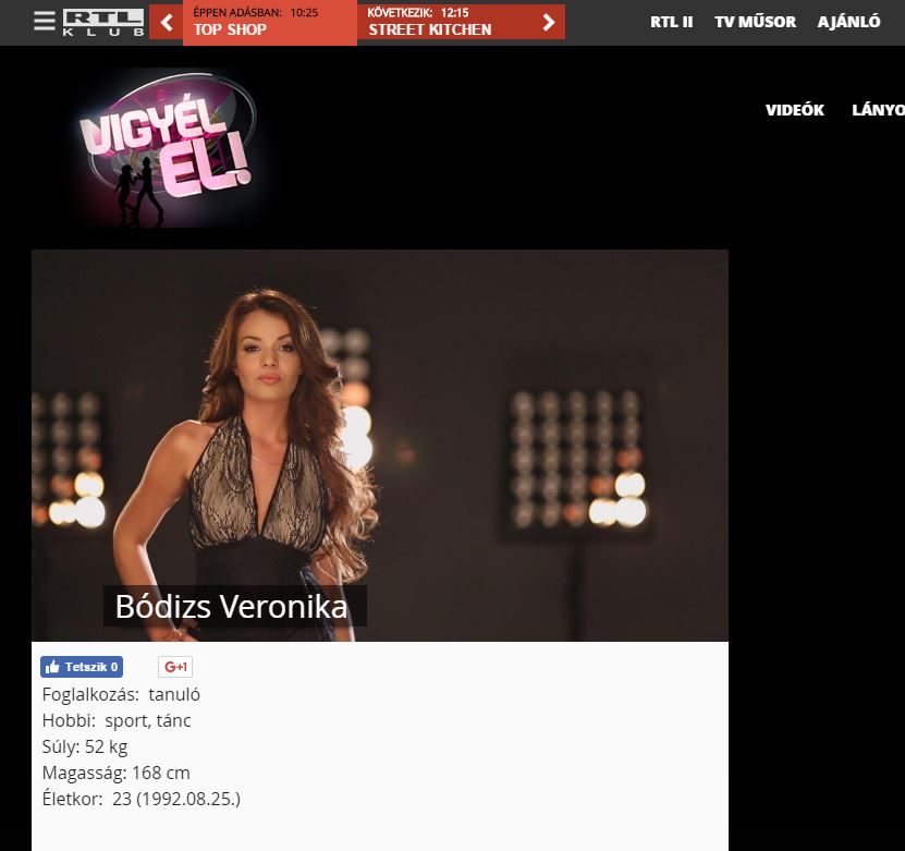 Az RTL ismerkedős műsorában Bódizs Veronika, Vajna Tímea szépségkirálynője Az RTL ismerkedős műsorában Bódizs Veronika, Vajna Tímea szépségkirálynője