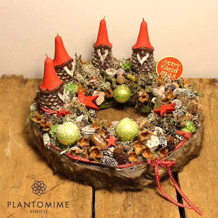 Ezektől leesik az állad! 20 adventi koszorú ajtóra és asztalra