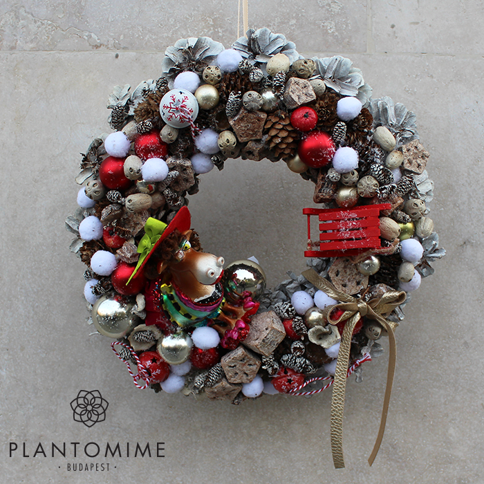 Ezektől leesik az állad! 20 adventi koszorú ajtóra és asztalra