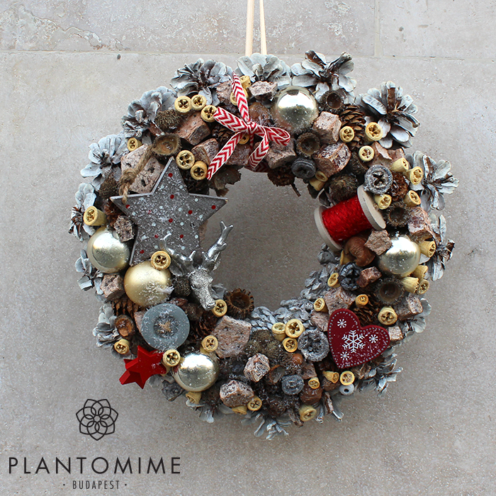 Ezektől leesik az állad! 20 adventi koszorú ajtóra és asztalra