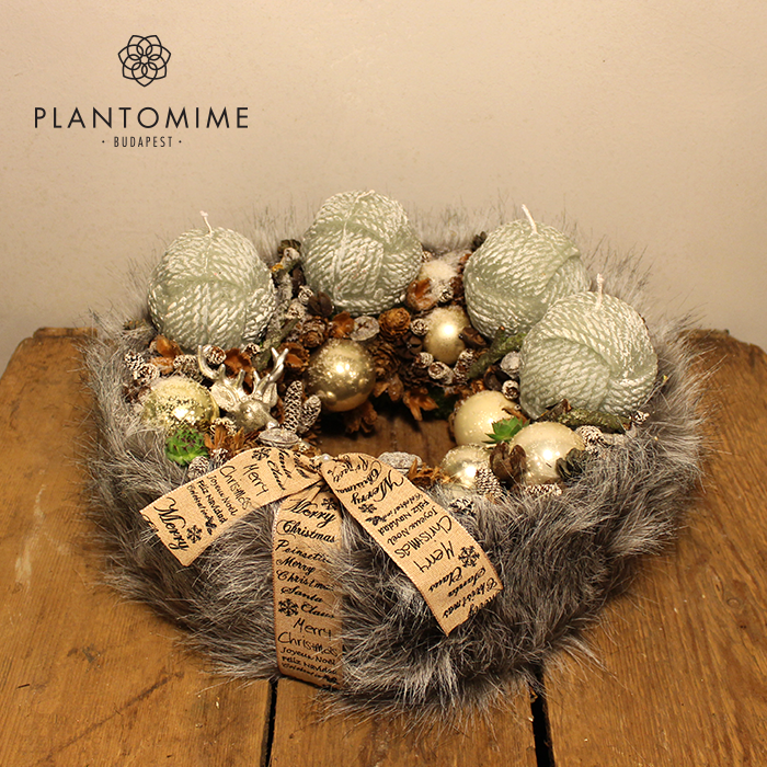 Ezektől leesik az állad! 20 adventi koszorú ajtóra és asztalra