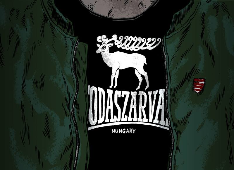 Egy magyar grafikus és tetoválóművész, Untune javaslata a magyar szélsőségesek számára (Kép: Untune)