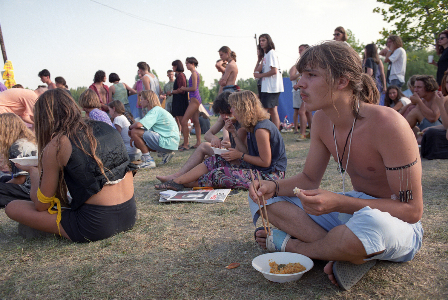 Archív fotók a Sziget Fesztivál 25 évéből