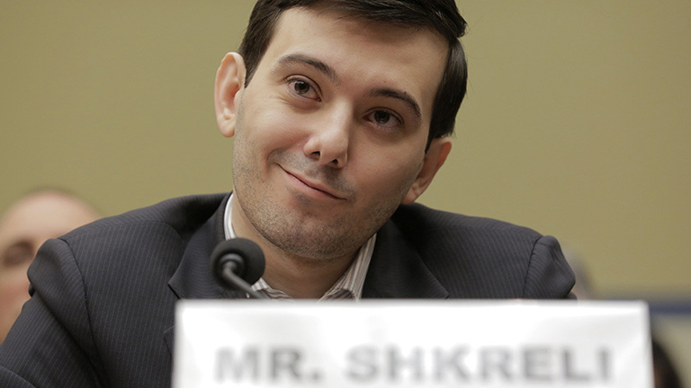 Martin Shkreli nem túl szimpatikus ember (Fotó: Tumblr)