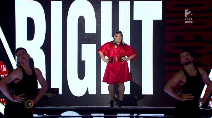 Tóth Vera Beth Dittóként a Sztárban sztár színpadán 2014 őszén