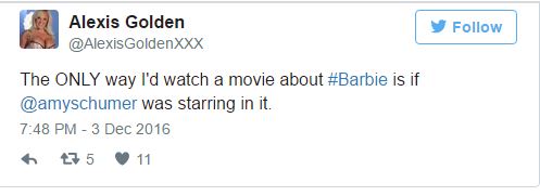 Túlsúlya miatt alázzák Amy Schumert, akit a Barbie filmre kértek fel Túlsúlya miatt alázzák Amy Schumert, akit a Barbie filmre kértek fel