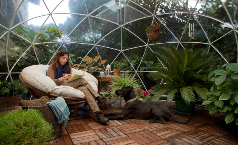 Egész évben élvezheted a kerted ebben a vízálló igluban