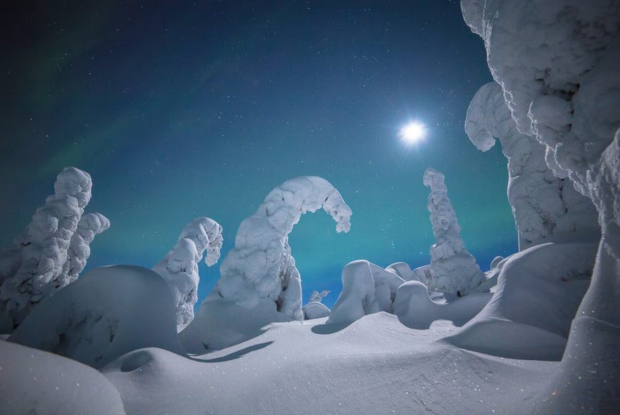 Varázslatos fotók, amik bebizonyítják, hogy Lappföldön a legszebb a tél