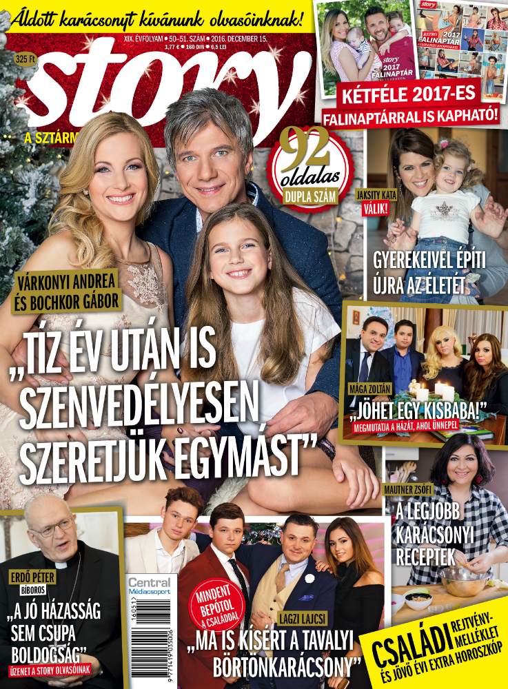 Hajdú Péter és Sarka Kata együtt ünnepel