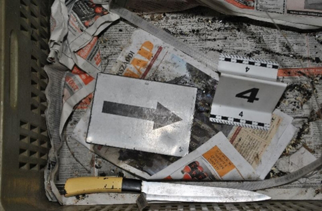 Késsel és léccel esett egymásnak egy szekszárdi pár