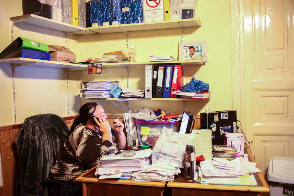 Krízis autó az utcán