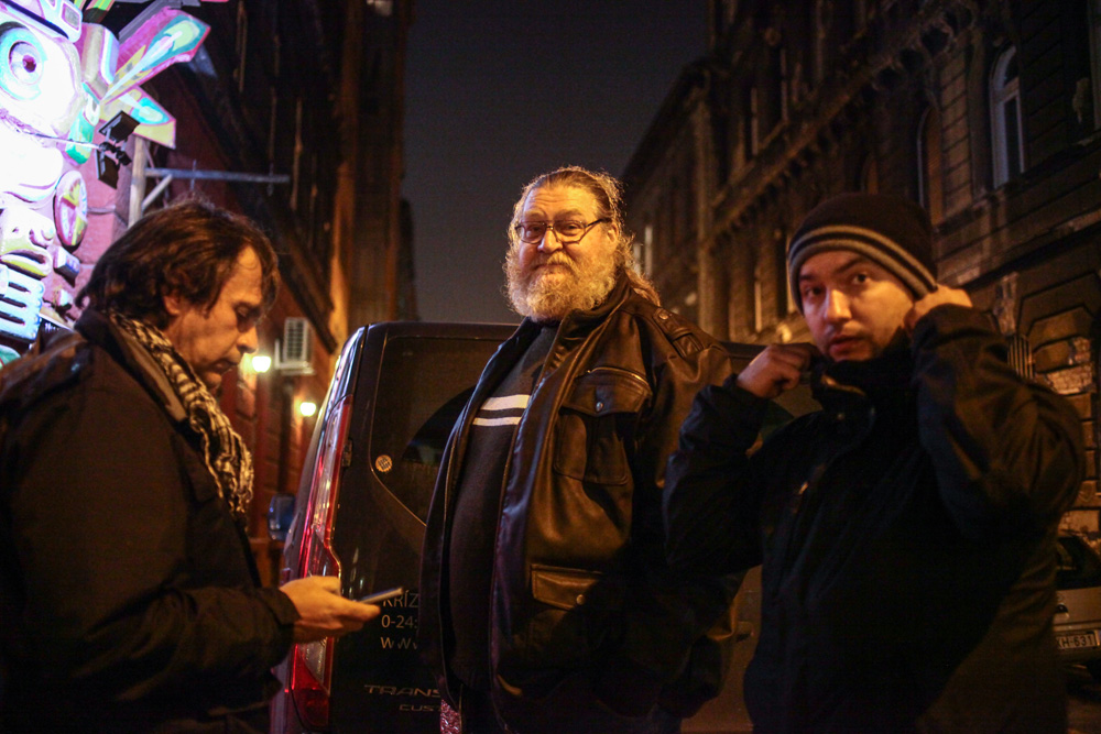 Krízis autó az utcán