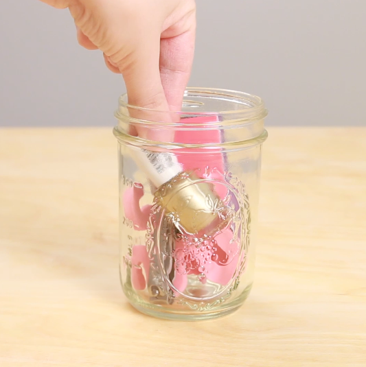 Last minute karácsonyi ajándékok befőttes üvegben