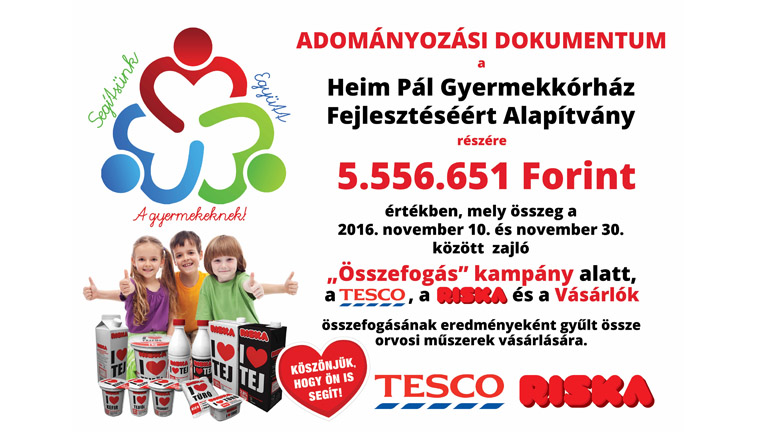 Gasztroszkópot, kolonoszkópot és az Alma Együttest hozta a Heim Pál kis betegeinek az elő-Jézuska