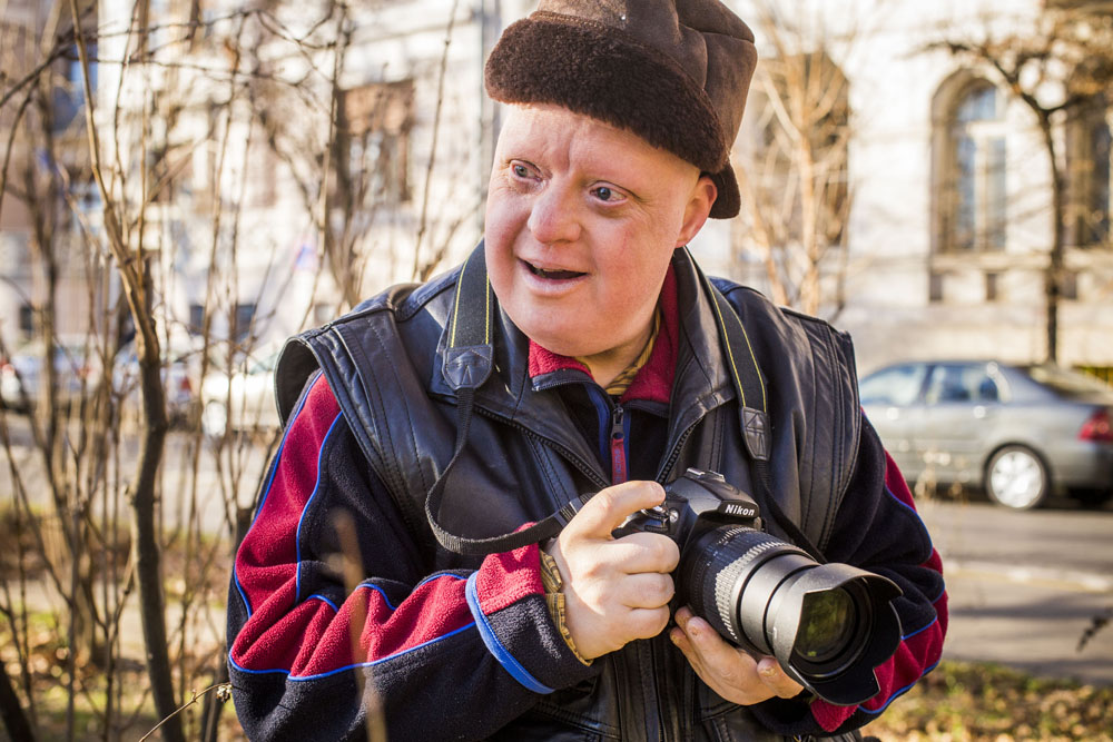 Zozó a Down-szindrómás fotós