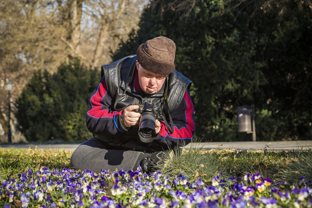 Zozó a Down-szindrómás fotós
