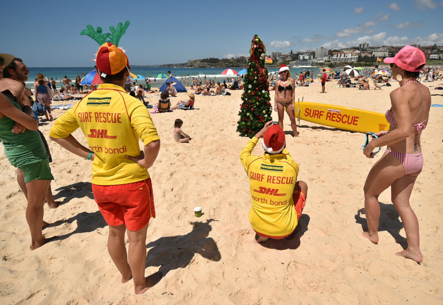 Ilyen a karácsony plusz 30 fokban - fotók Ilyen a karácsony plusz 30 fokban - fotók